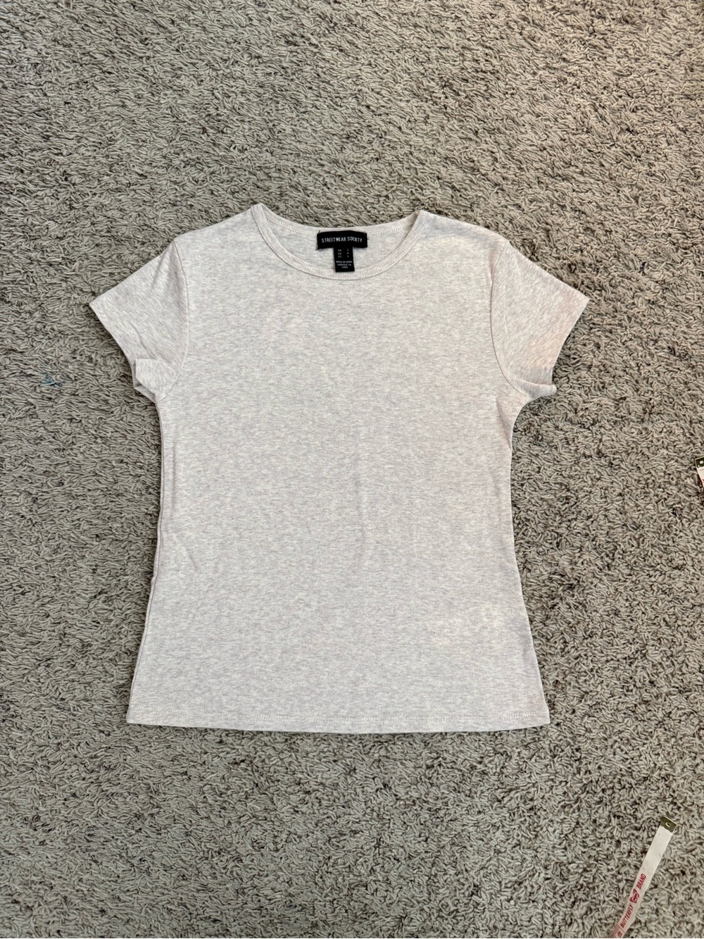 NWT Oatmeal Streetwear Society Cotton T-Shirt Size Small